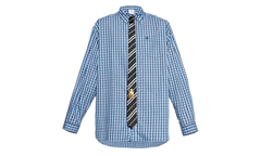 Tie Shirt "Blue Check" UH76SH280CN