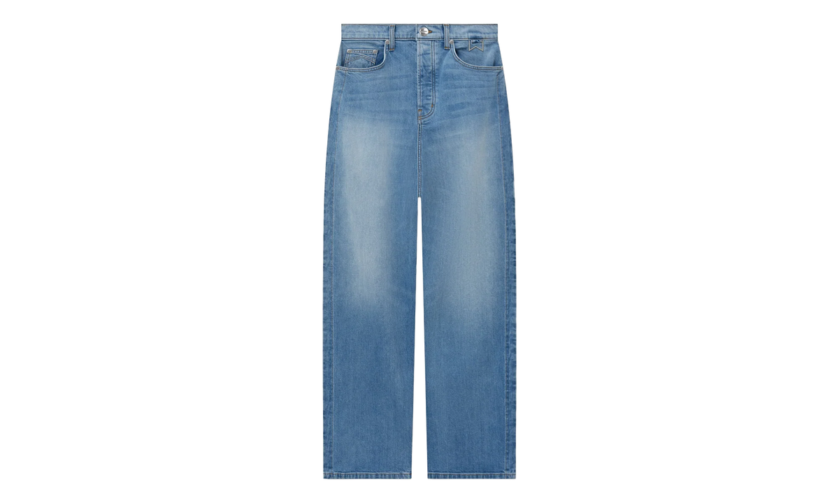 WIDE-LEG DENIM TROUSERS "BLUE" RHFW24DP02012 IGO