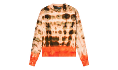 TIE DYE CREW SWEATSHIRT "Orange" AMR0090 Orange
