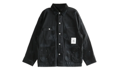 Washed Coverall Jacket "Black" 252AQNH JKM05 BLAC