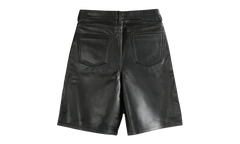 Big Ol Leather Shorts "BLAC BLACK" 112315 BLAC