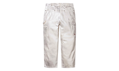 MM6 Maison Margiela Foil Double Knee Painter Pants "SS24 - Natural" SU27240