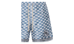 MA Checkered Shorts "Steel" AMBMSO1037 396