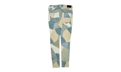 Skinny Denim Patchwork Jeans "Alabaster" S22MDF030 271