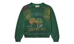 Hot Breathe Crewneck Sweatshirt "Green" 11451 10004VFHBCG GREE