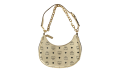 Aren Vi Hobo Bag "BEIGE/BLACK - Small" MWHFATA02 BEIGEBLACK