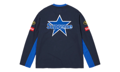 Vanson Leathers® L/S Top "SS26 - Navy" SU27020