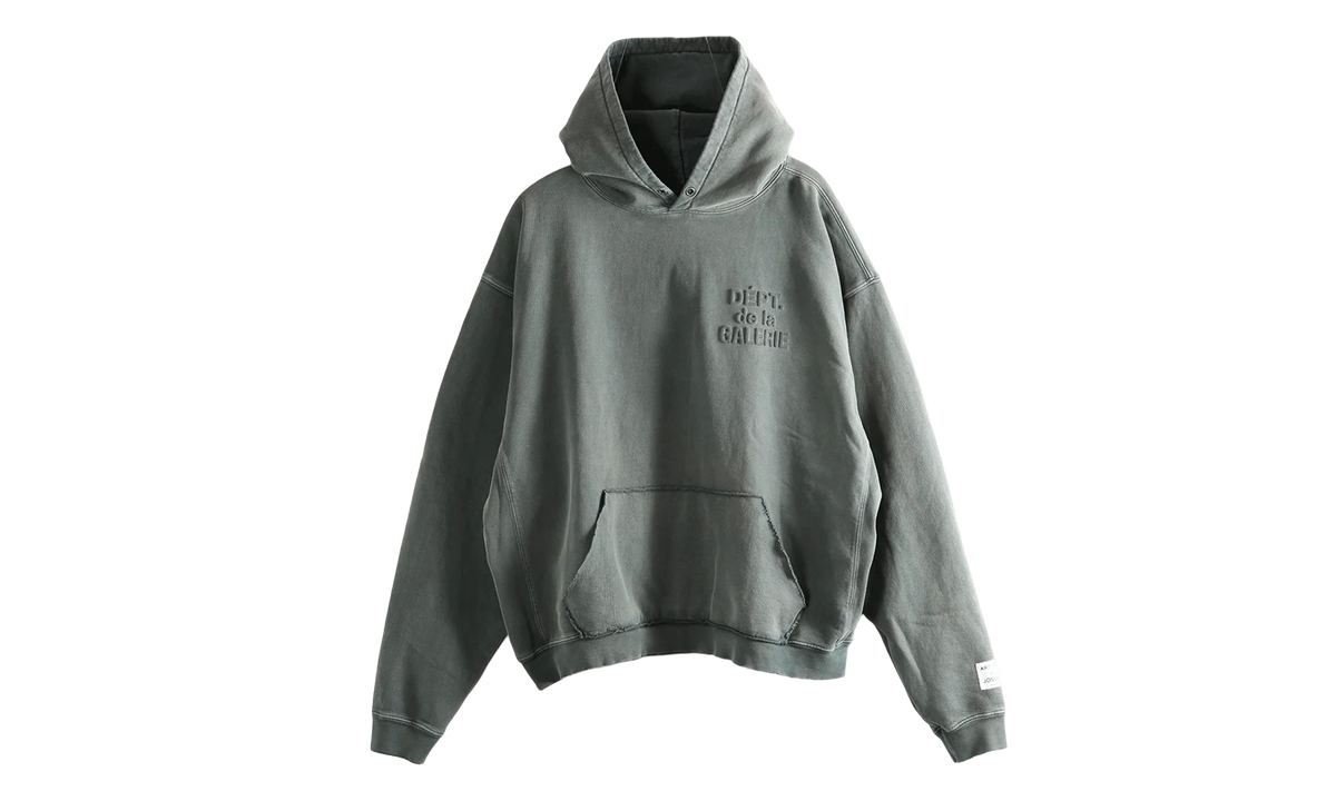 Embossed Hoodie "Graphite" GD094
