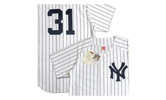 MLB Ichiro Suzuki Home Jersey "2013 New York Yankees – White / Navy" AJY15349 NYY13ISUWHNY