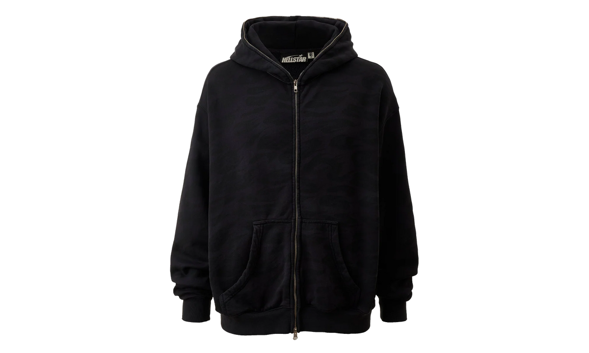 Overdye Cheetah Zip Up Hoodie "Purple" HSR262