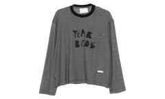Yearbook Crew Neck Pullover "PJ Stripe Jersey - Black" 261 MJP021P3 PJSTBLK
