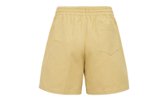 Drawstring Monogram Shorts "Yellow" MPF25 TR 287 01