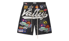 1980s Jorts "Black Wash" VALE 07 012 BSJ BK