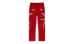 Sports Double Hit Logo Sweatpants "Red" HSR139
