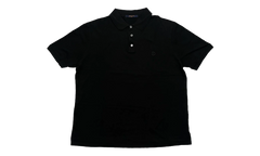 Classic Pique Short Sleeve Polo Tee "Black" 1A04YR