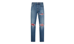 Suede Straight Mx1 Jean "Medium Indigo" AMDNGH1112 MEDI