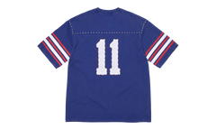 Studded S/S Football Top "SS26 - blue" SU27033