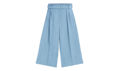 WIDE-LEG TAILORED TROUSERS "SKY BLUE" RW TR0003 5924 E24 165