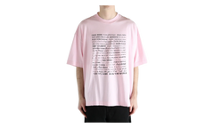 Fuck Everything T-Shirt "Pink" ME76TR210PX PINK
