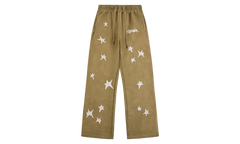 Patchwork Washed Sweatpant "Green" KS003
