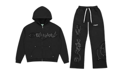Raw Import Sweatsuit "Black Ny Boom" GS110