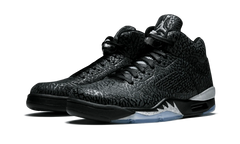 Air Jordan 5 Retro 3Lab5 "Black Silver" 599581 003