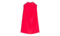 SILK SLEEVELESS SCARF TOP "Red" RW TO0011 5735 A23 594