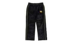 Outline Logo Velour Track Pants "Black / Yellow" SP5der323