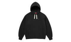 Small Box Drawcord Hoodie "SS26 - Black" SU27269