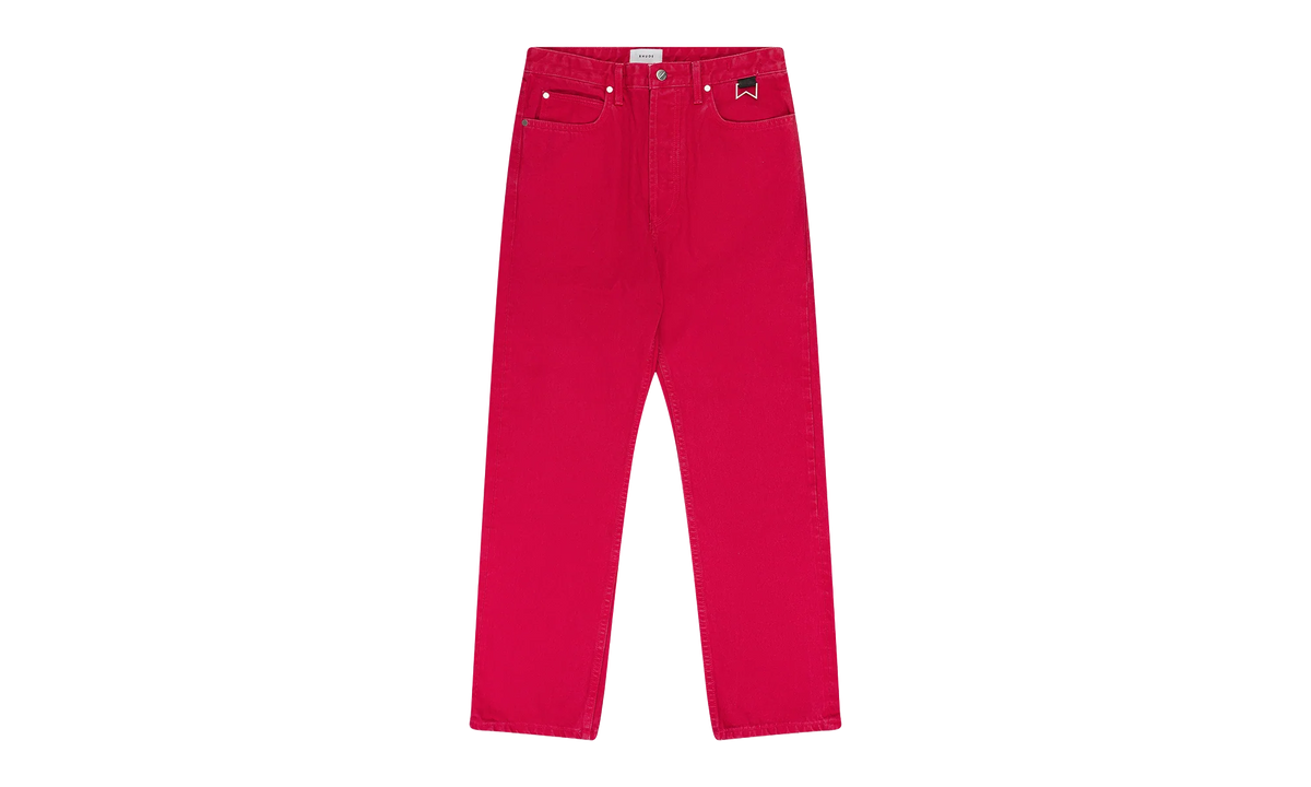 Denim Pants "Red" RHD-MJNS-0036