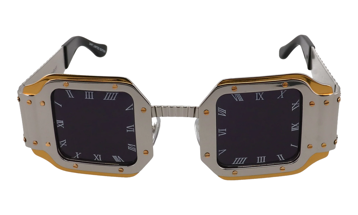 Timeless 24KT Two-Tone "White / Yellow Gold / Black" VTWA2 0003 29T4
