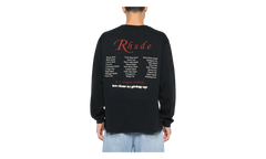 USVI Regatta Tour Long-Sleeve T-Shirt "Vintage Black / White / Red" RHPS26TT140126009