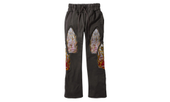Triple Flame Glass Sweatpants "Grey" IB65CBPX
