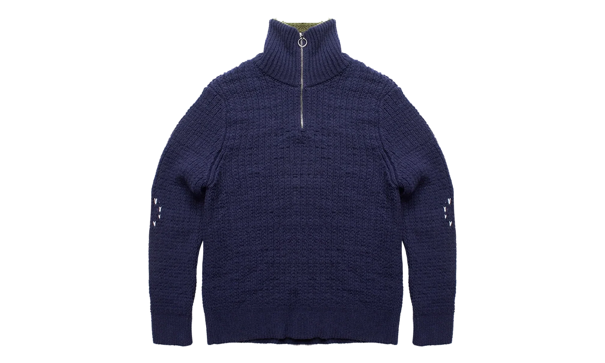 Namacheko Quarter Zip Sweater "Navy" NW24760066806090