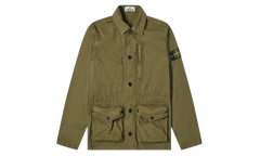 Tela Smerigliata Canvas 3 Pocket Jacket "Olive Green" 7415439WN V0158