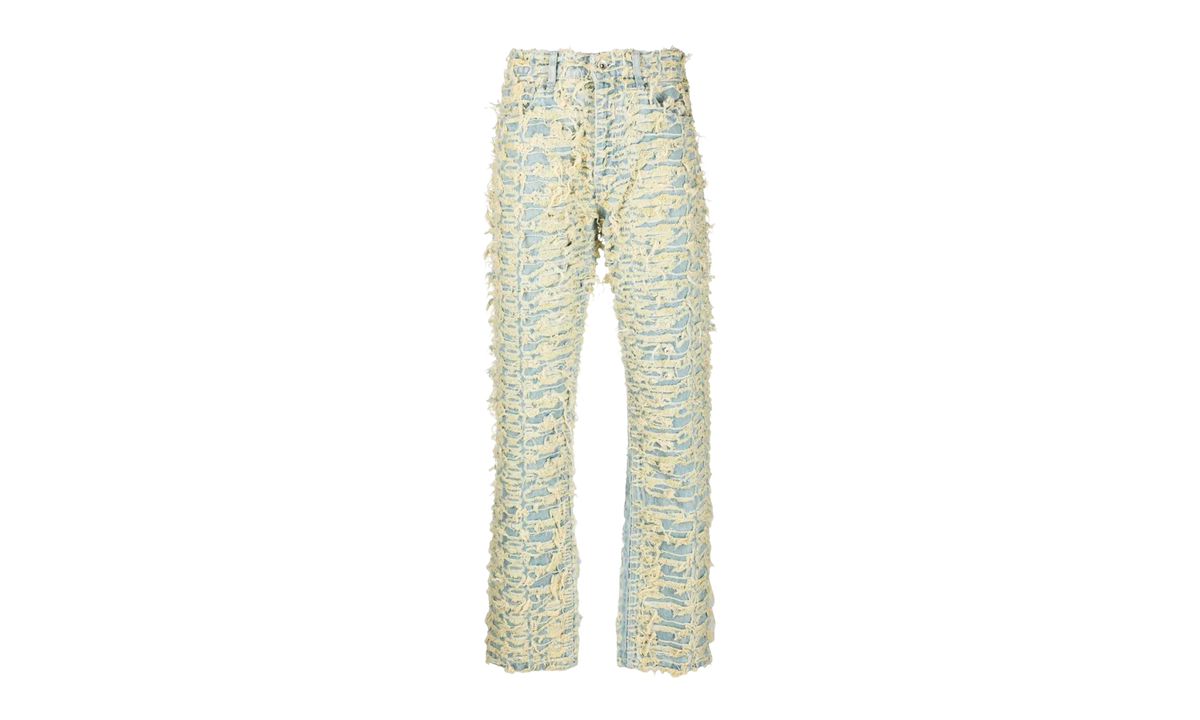 Denim Distressed Jeans "Husk Yellow" 2637 100000201DDJ HUSK