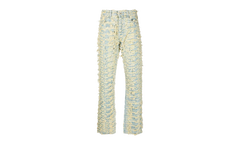 Denim Distressed Jeans "Husk Yellow" 2637 100000201DDJ HUSK