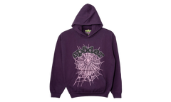 Crystal Websuit Hooded Sweatshirt "Purple" SP5der327