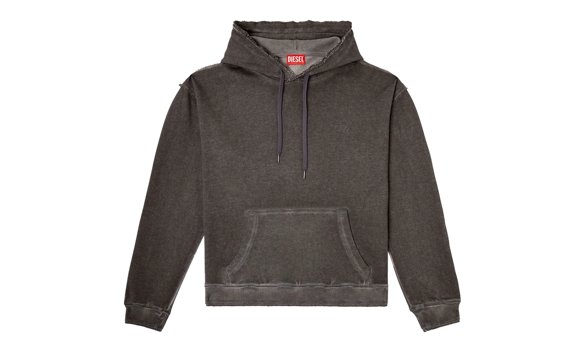 Treated Cotton Fleece Hoodie "Grey" A211940DCCD9CBA