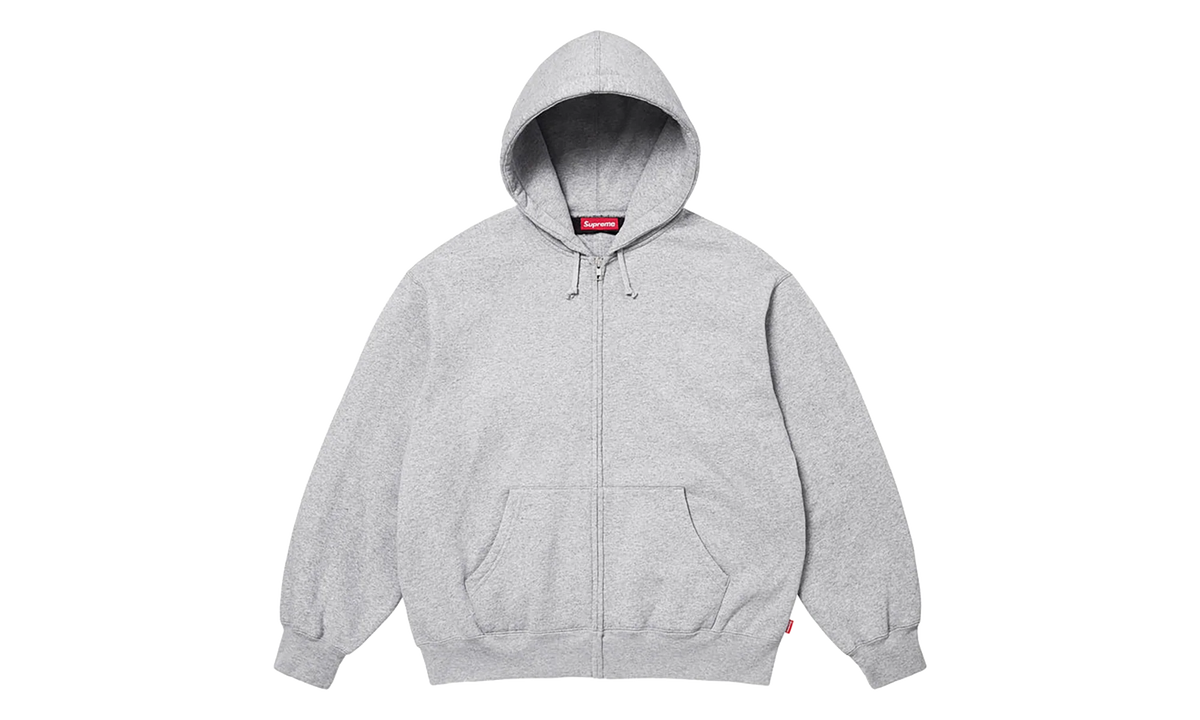 Cut Out Zip Up Sweatshirt "SS26 - Grey" SU27154