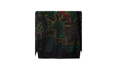 Monument Zip Up Hoodie "Pelle Pelle - Black" JLM8E92Q