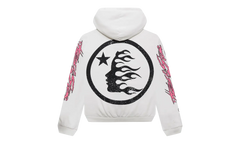 Records Glitter Zip-Up "White" HSR203