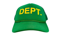 DEPT. Logo Trucker Hat "Green Yellow" GD132