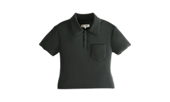 Padded Polo Shirt WMNS "Black" S62GL0023 M35609 900