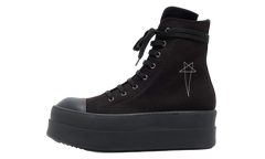 Double Bumper Pentagram Embroidered Sneaker High "Black Black" DU02S2831 9899