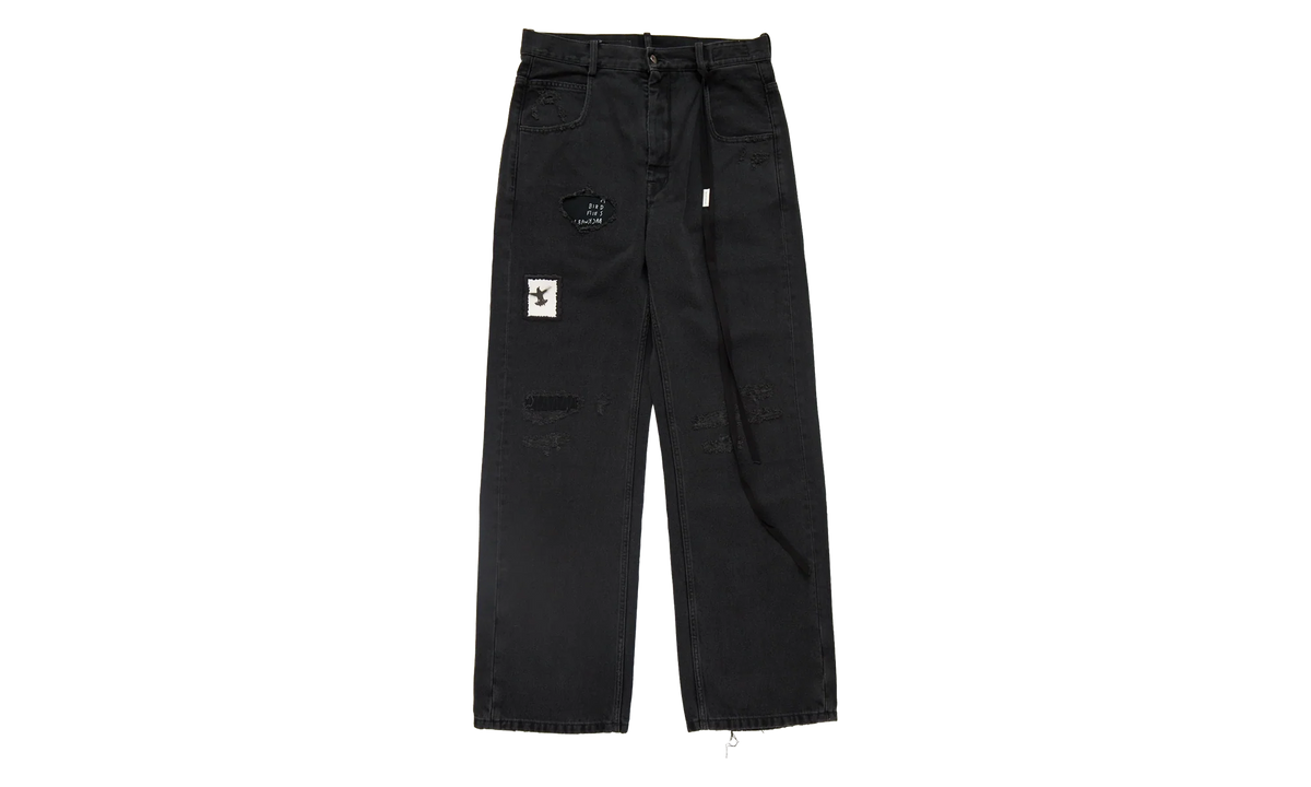 Ronald 5-Pockets Comfort Trousers With Printed Patches "Faded Grey" B0013239FA662070