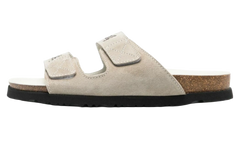 Logo Printed Slide Sandals "White/Grey" PMIH004F22LEA0010100