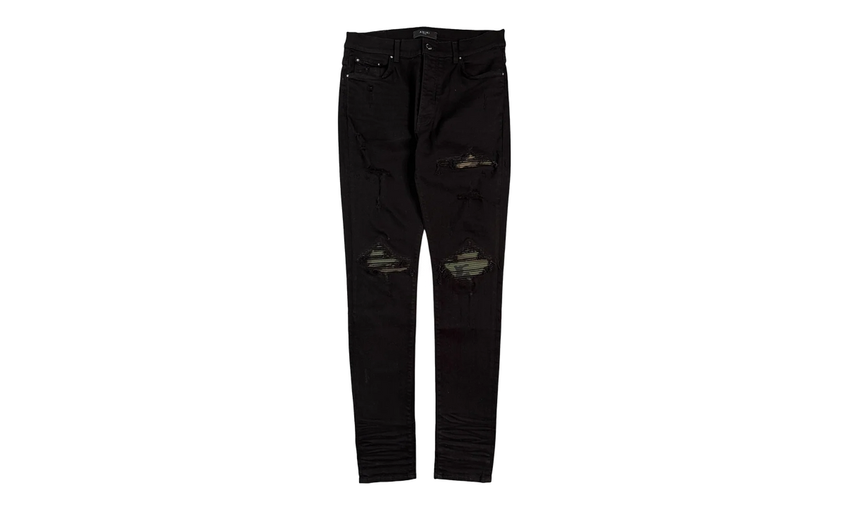 MX1 Camo Bandana Patch Jeans "Antique Black" MDS007 003