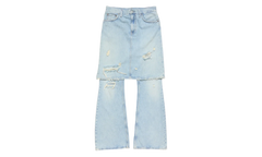 Skirt Layered Jeans "Light Blue" AK1008228