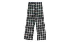 Plaid Lounge Pants "Blue" ERL11P013